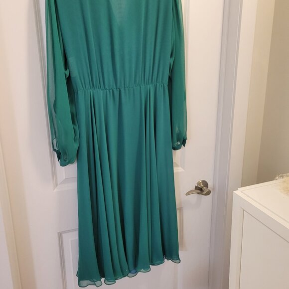 Vintage Wayne Clark Aline Marelle Dress Formal Evening Dress - Drapery - Picture 9 of 16